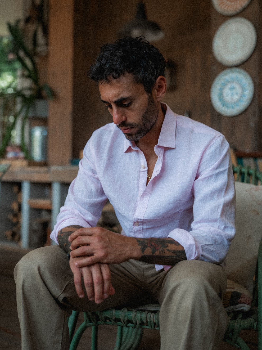 Camicia di lino