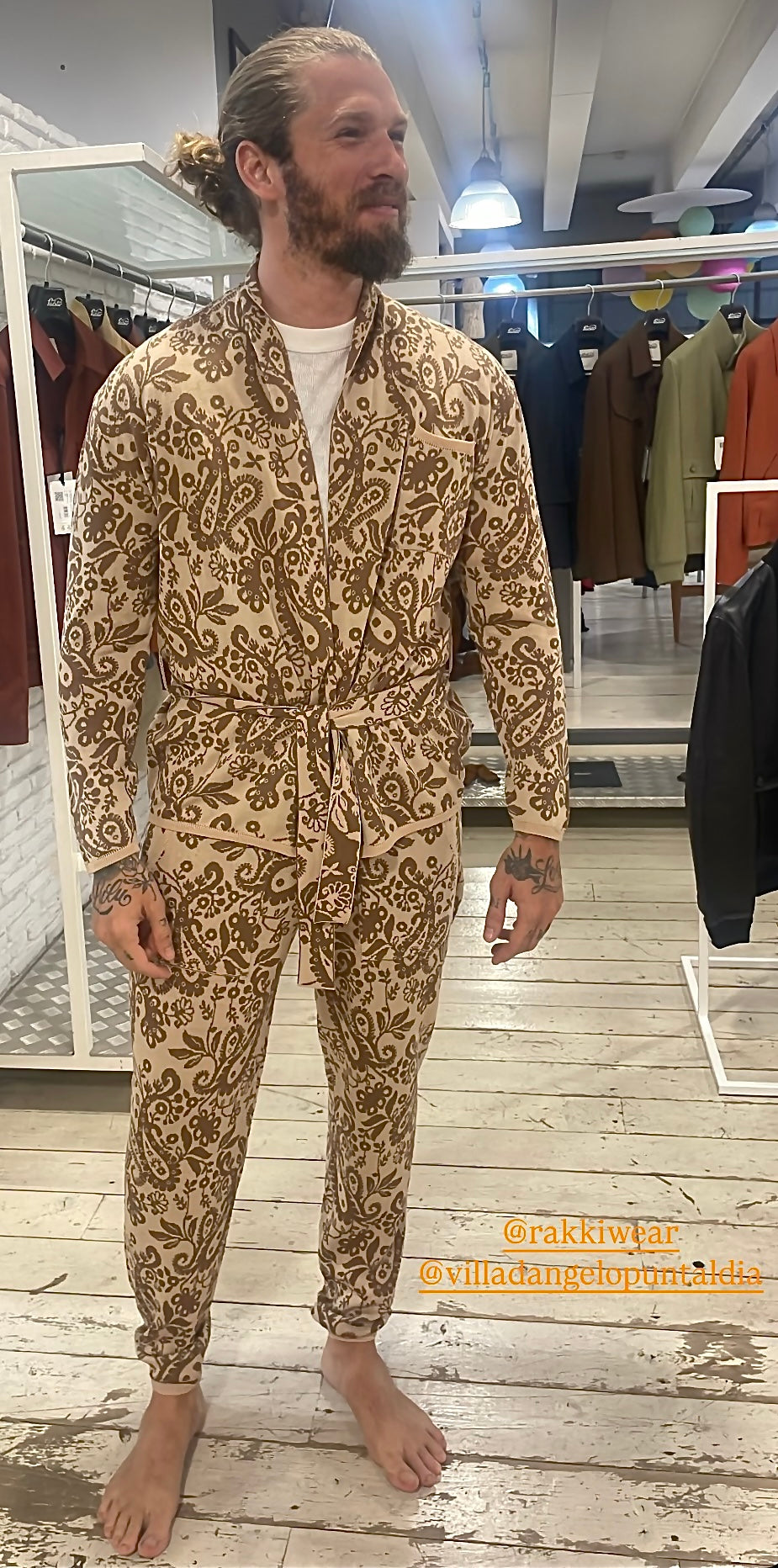 Completo Vestaglia e pantalone