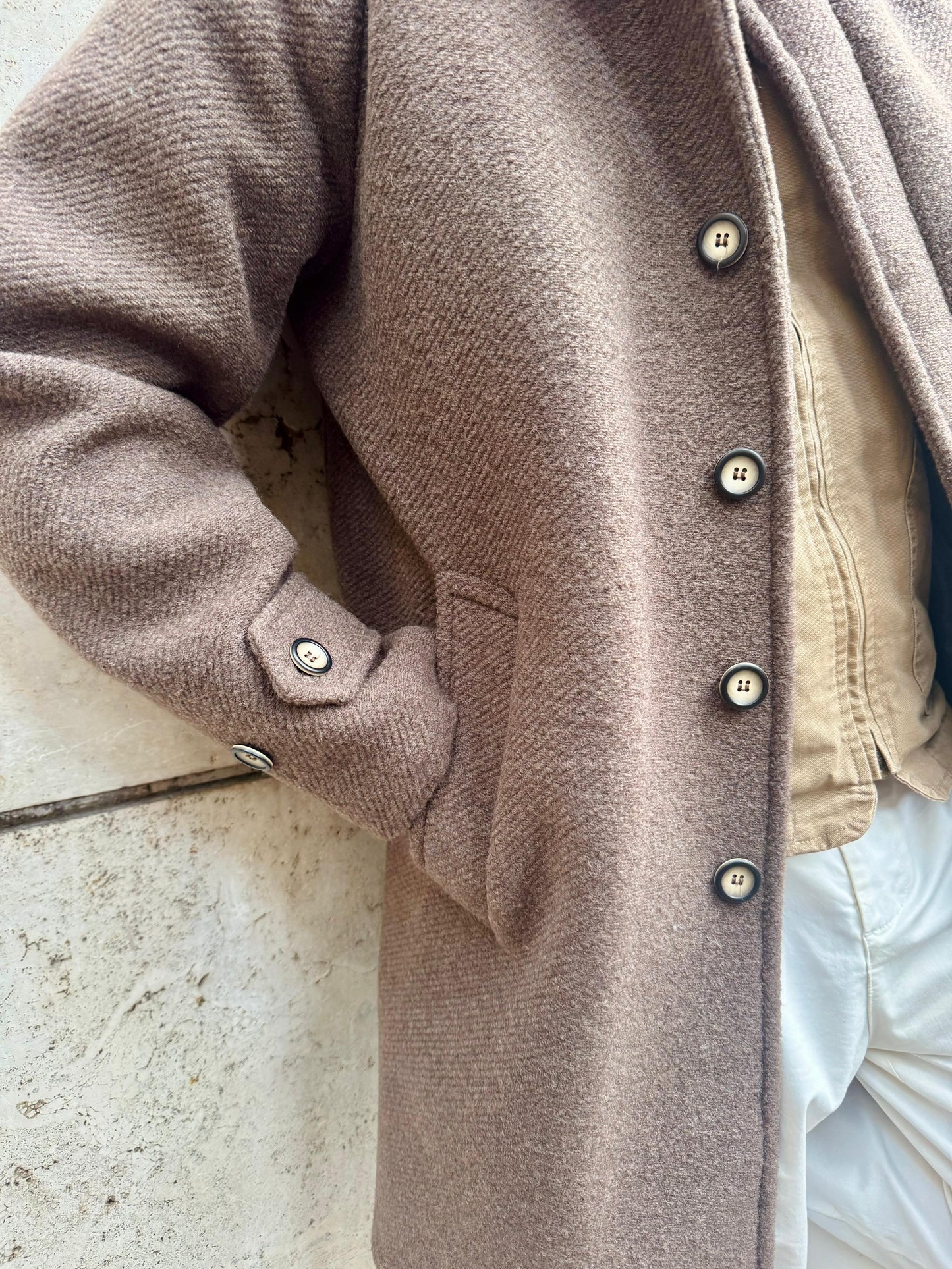 Cappotto Chancellor lana e viscosa