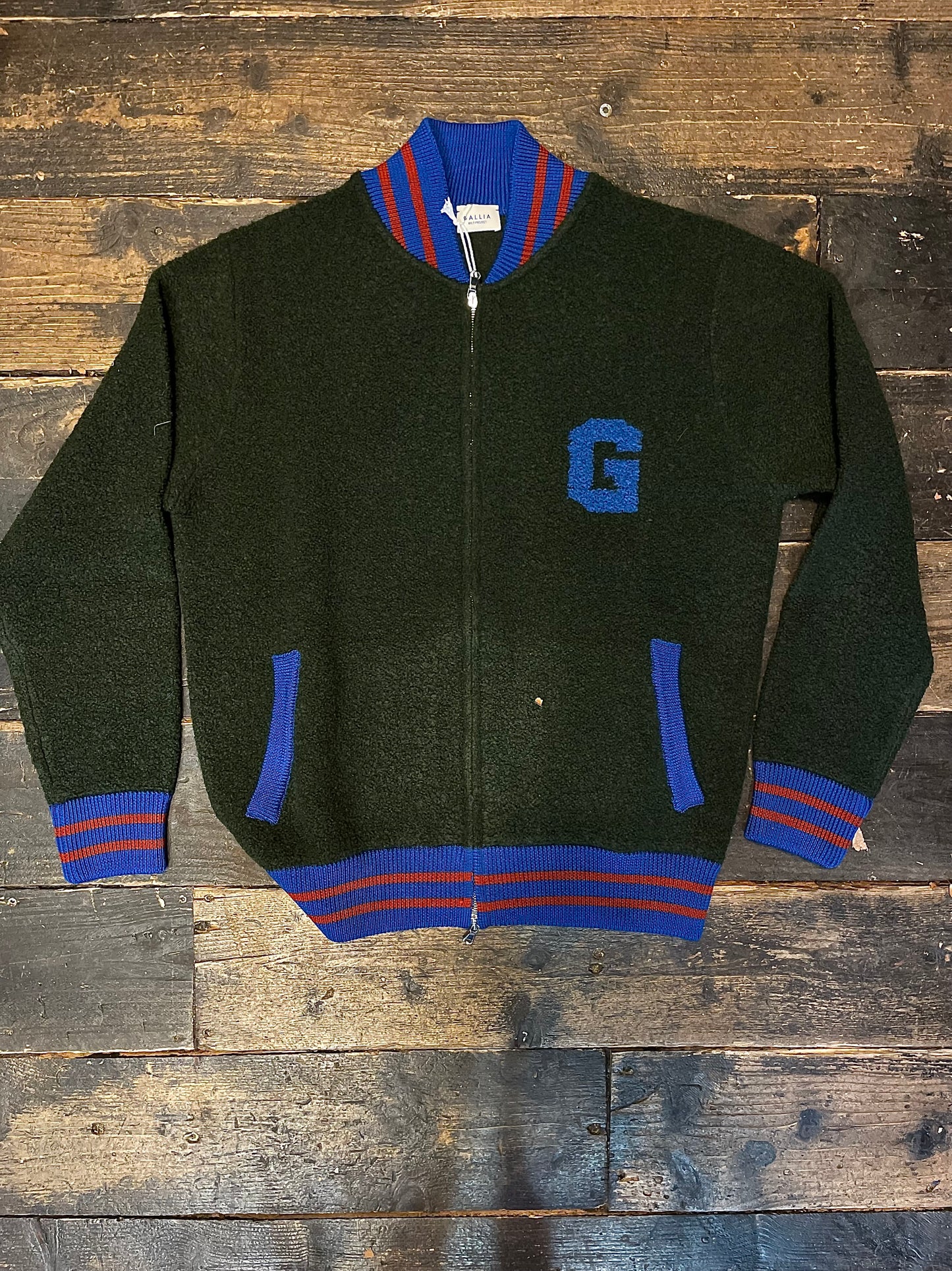 Bomber Gallia in maglia zip