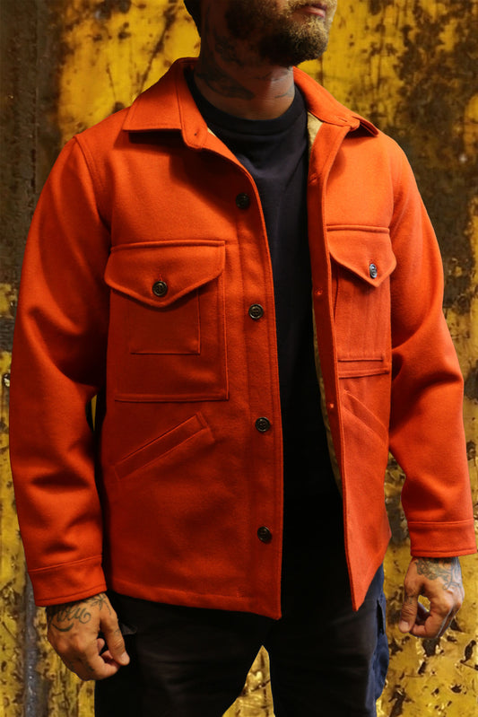 Wool cruiser jacket Manifattura Ceccarelli
