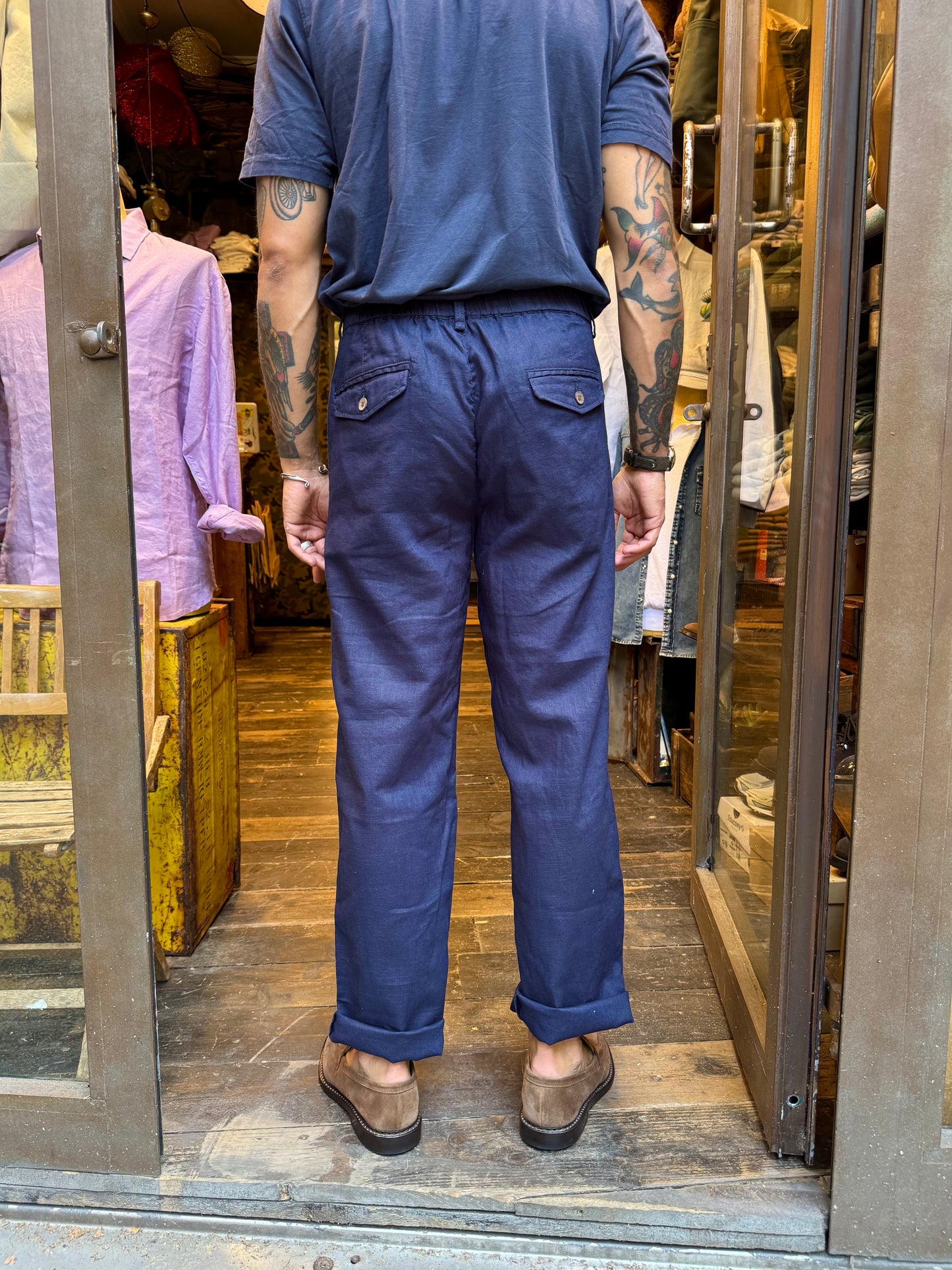 Pantalaccio in lino