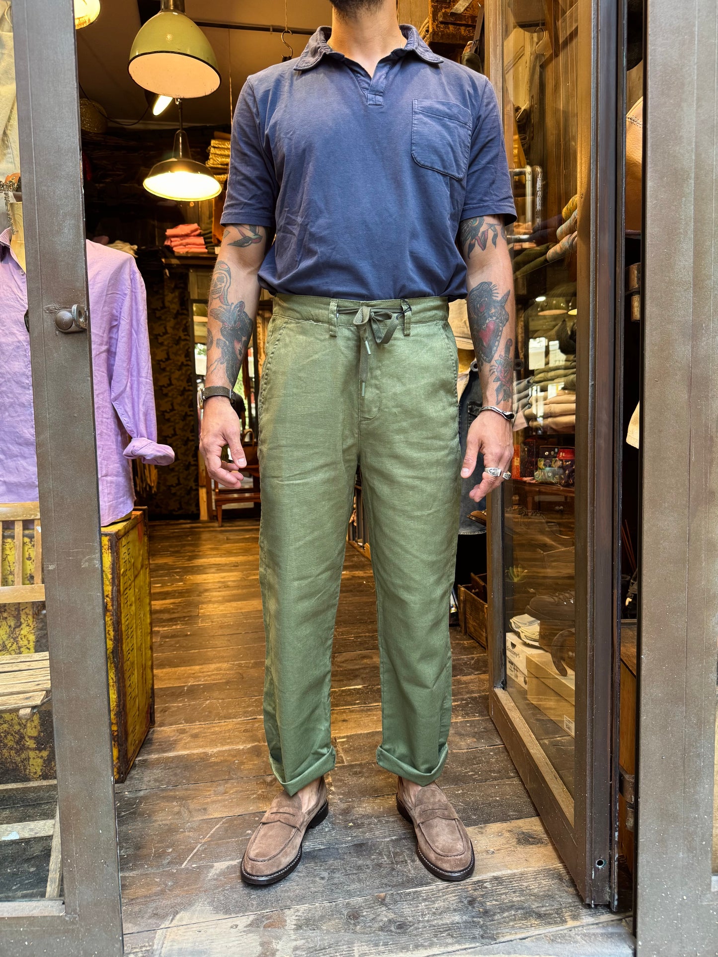 Pantalaccio in lino