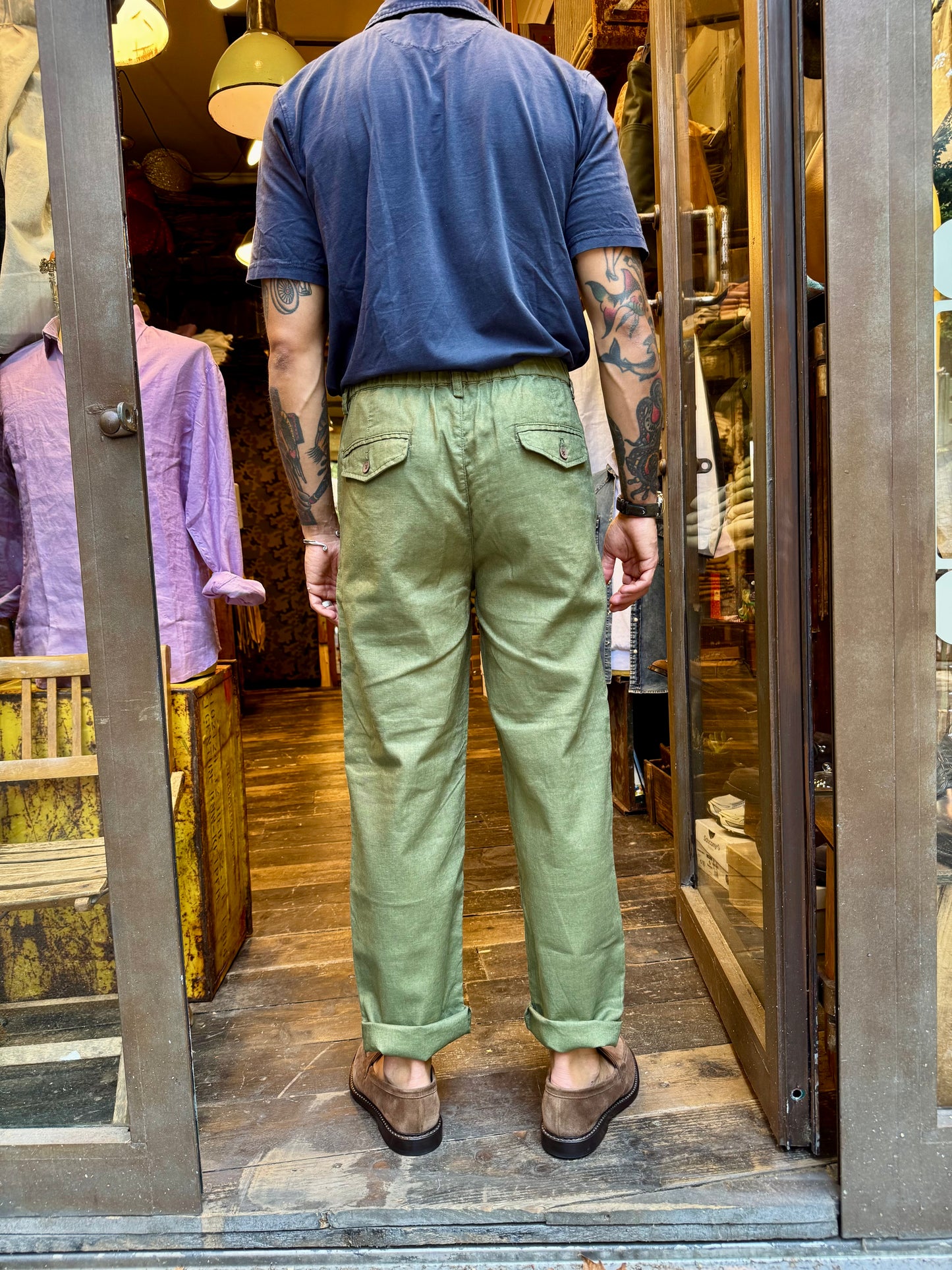 Pantalaccio in lino