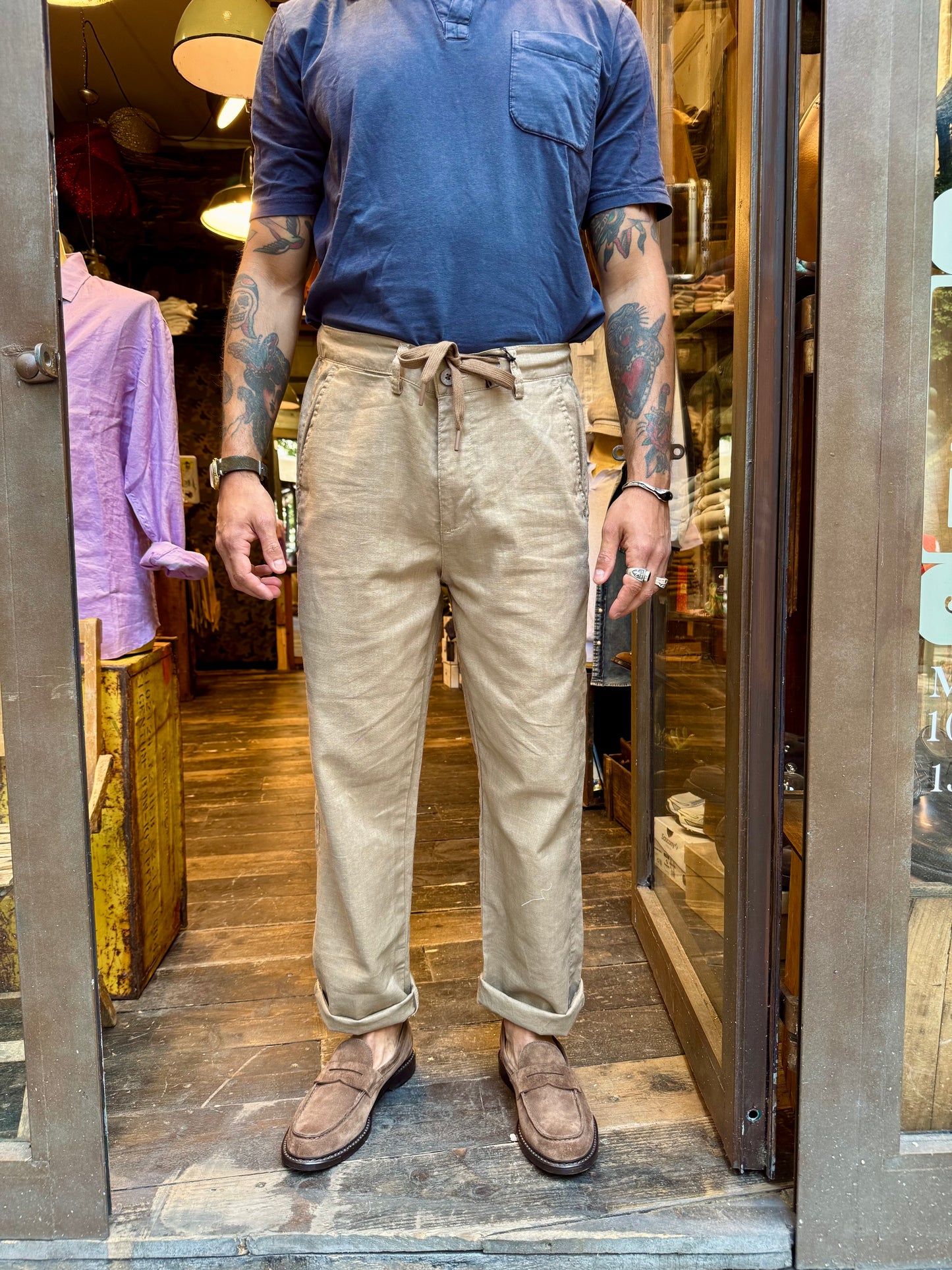 Pantalaccio in lino