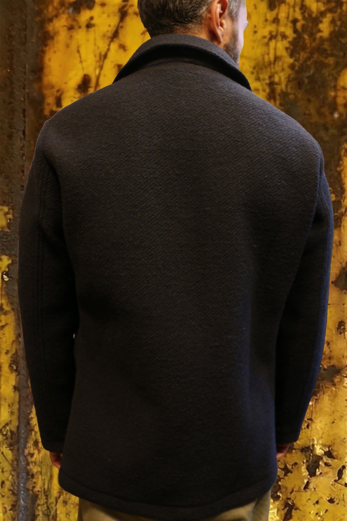 Cappotto blu scuro