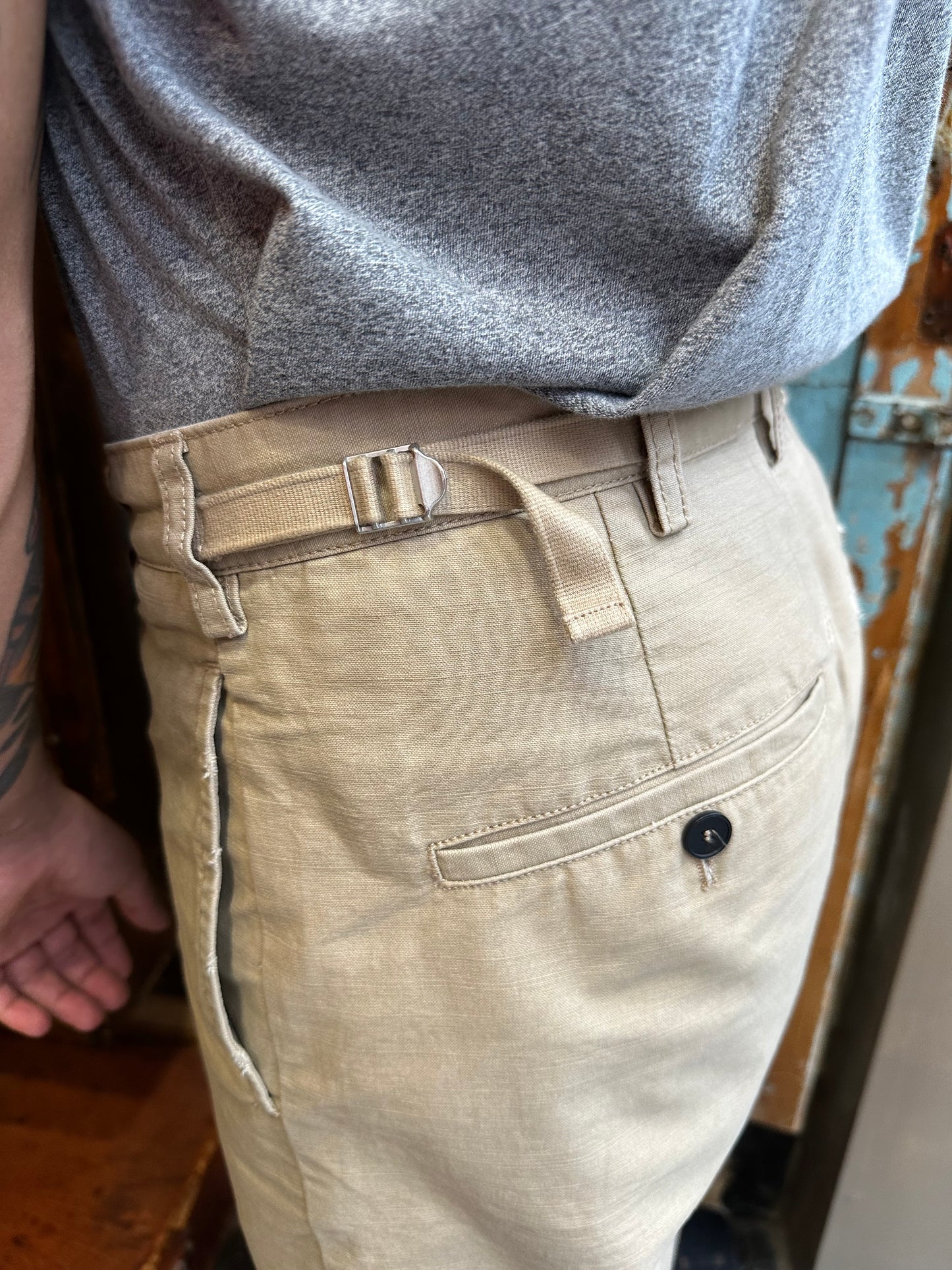 Pantalone da lavoro con rotture