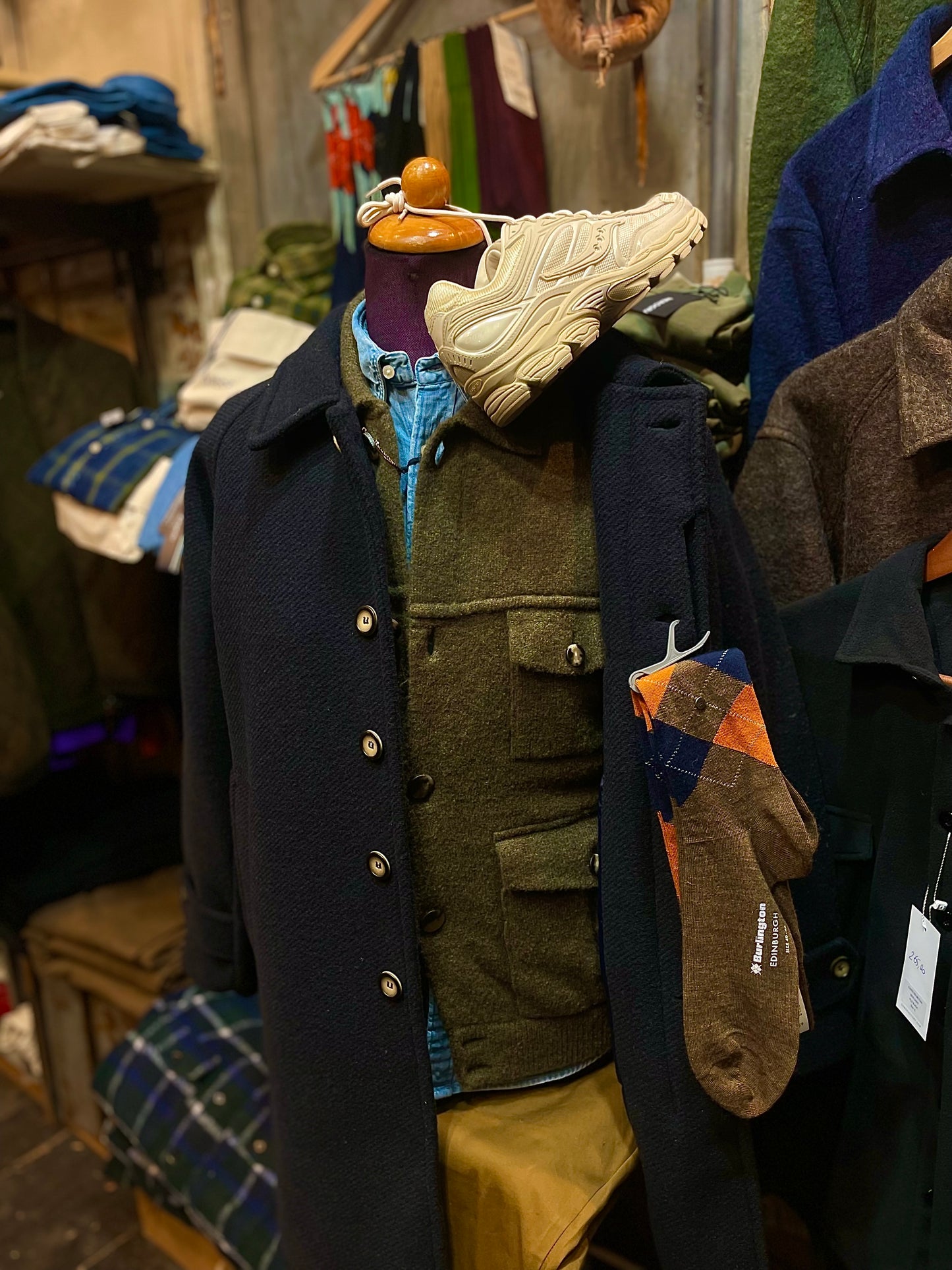 Cappotto Chancellor lana e viscosa