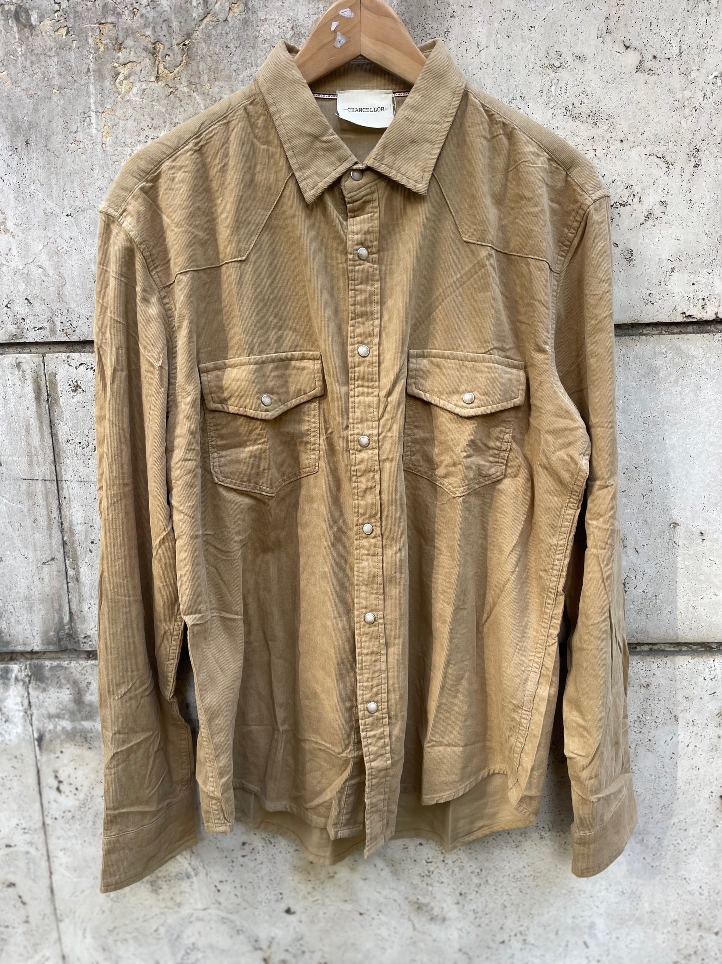 Western shirt velluto Chancellor