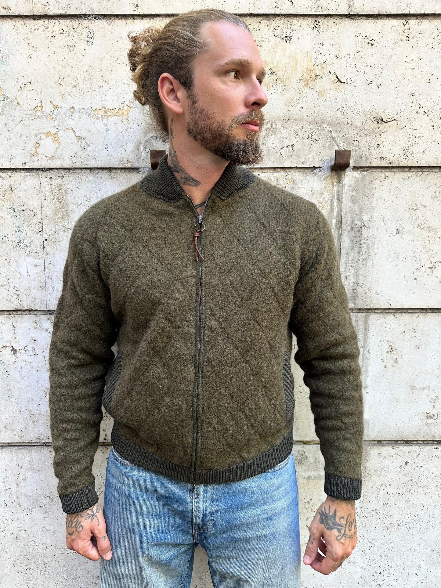 Quilted bomber Rakki