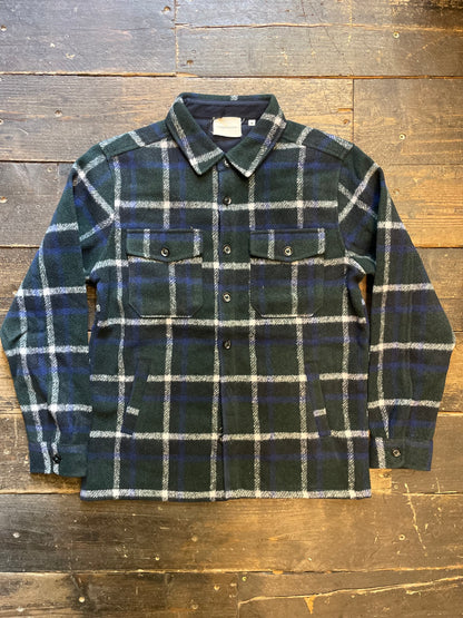 Overshirt lana quadri Chancellor