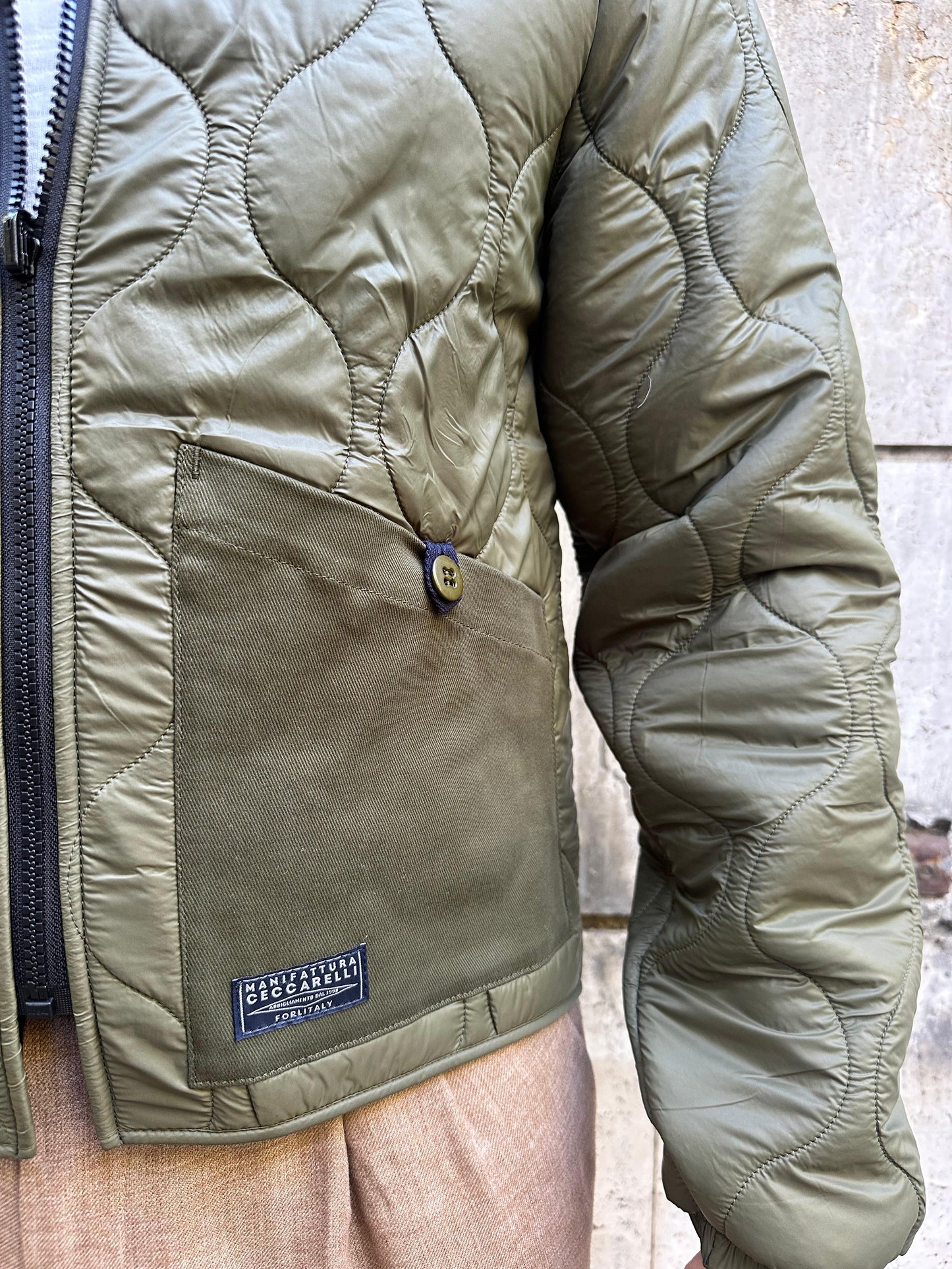 Quilted jacket liner