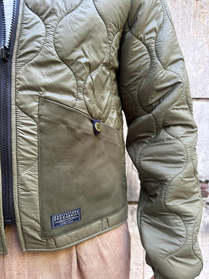 Quilted jacket liner