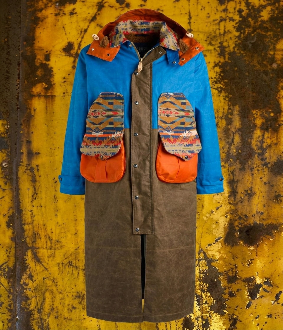 Manifattura Ceccarelli Native long jacket