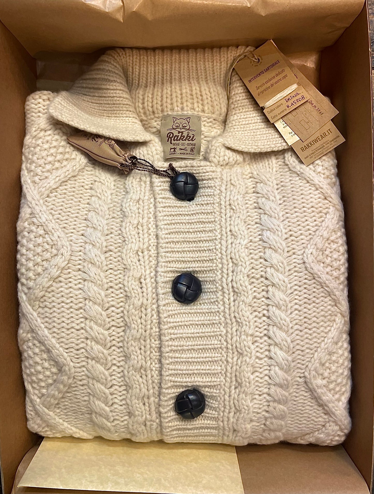 Cardigan Aran