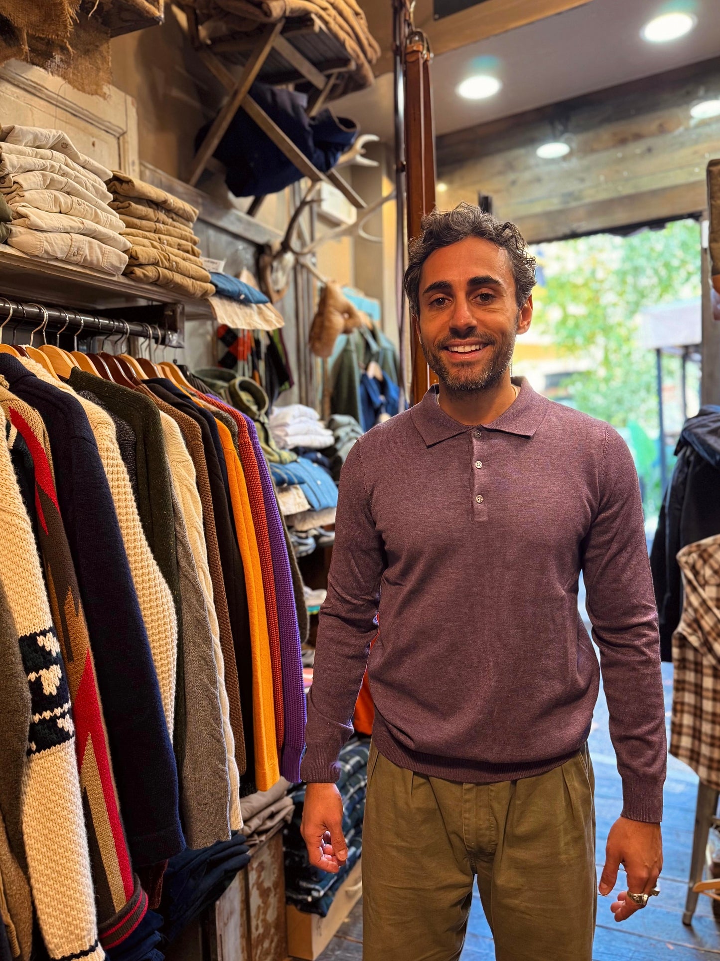 Polo Chancellor lino - viscosa