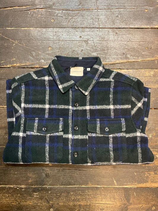 Overshirt lana quadri Chancellor