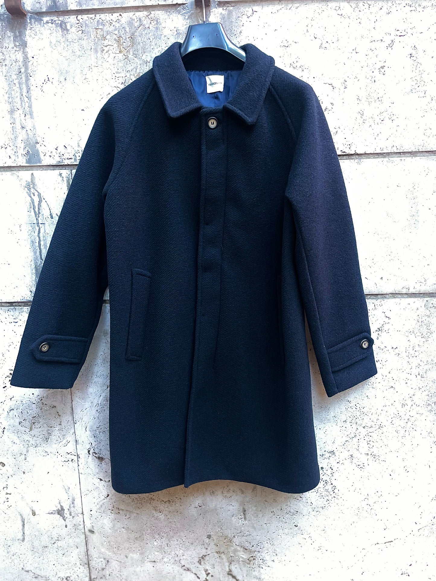 Cappotto Chancellor lana e viscosa