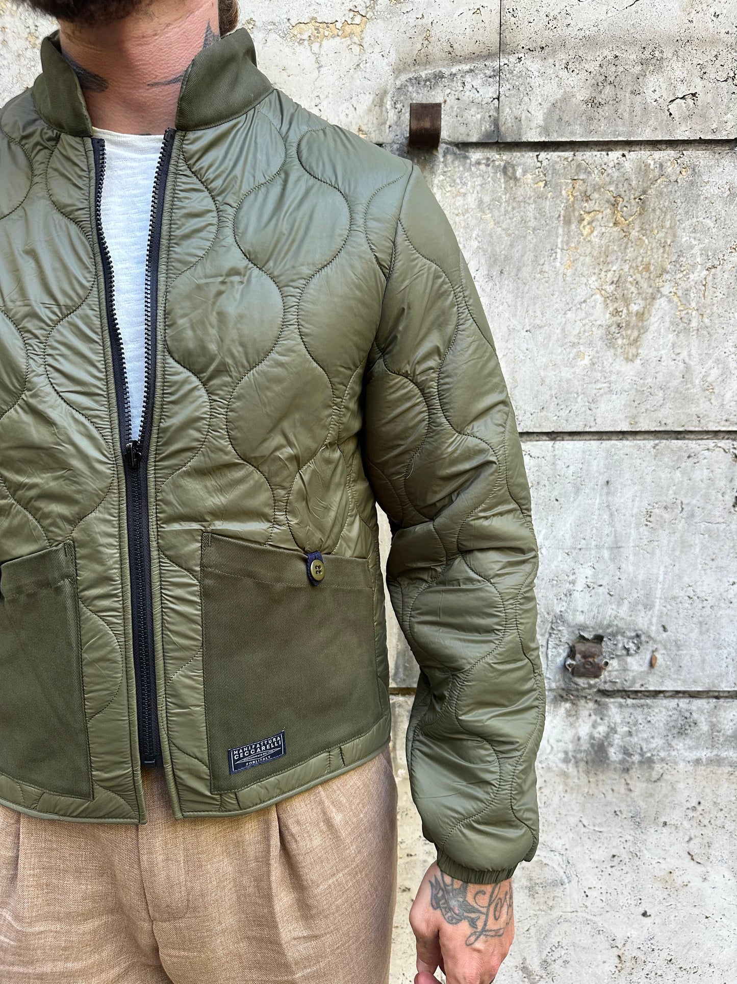 Quilted jacket liner