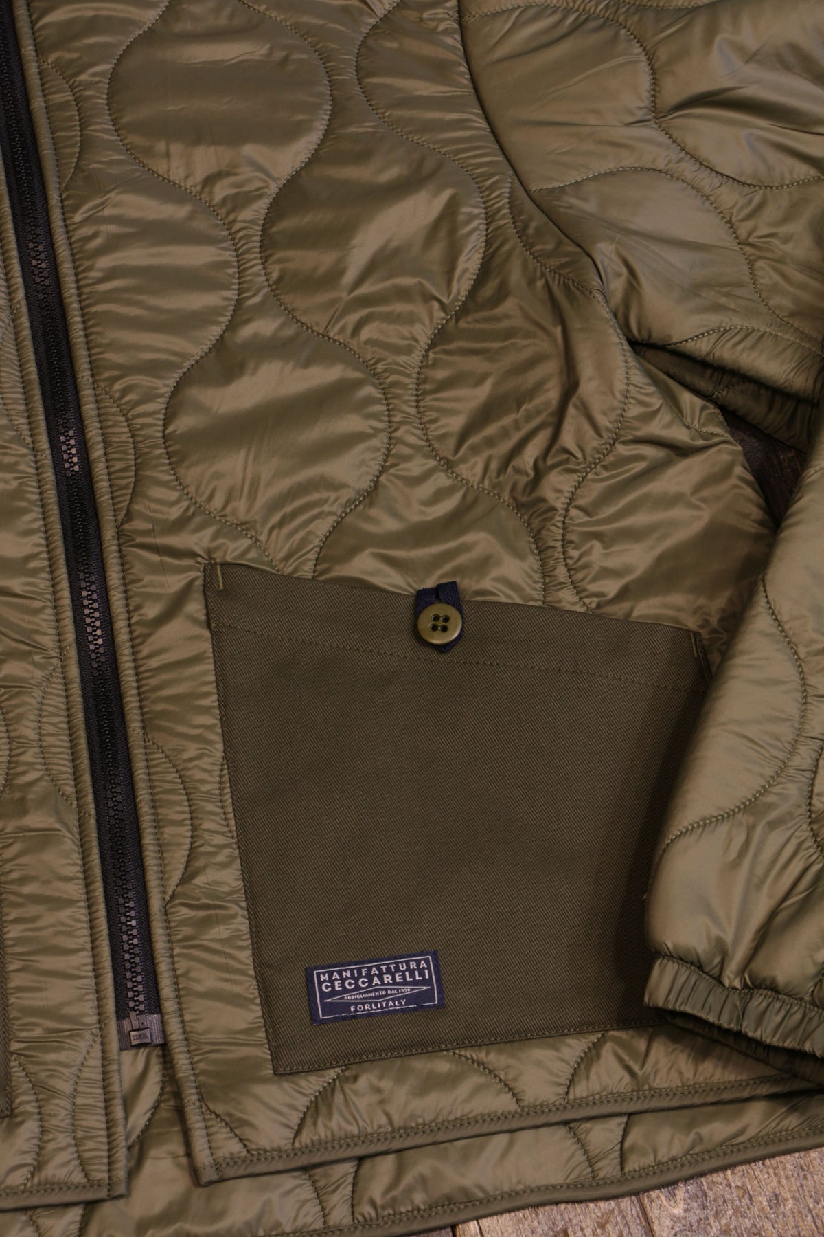 Quilted Jacket/Liner Manifattura Ceccarelli