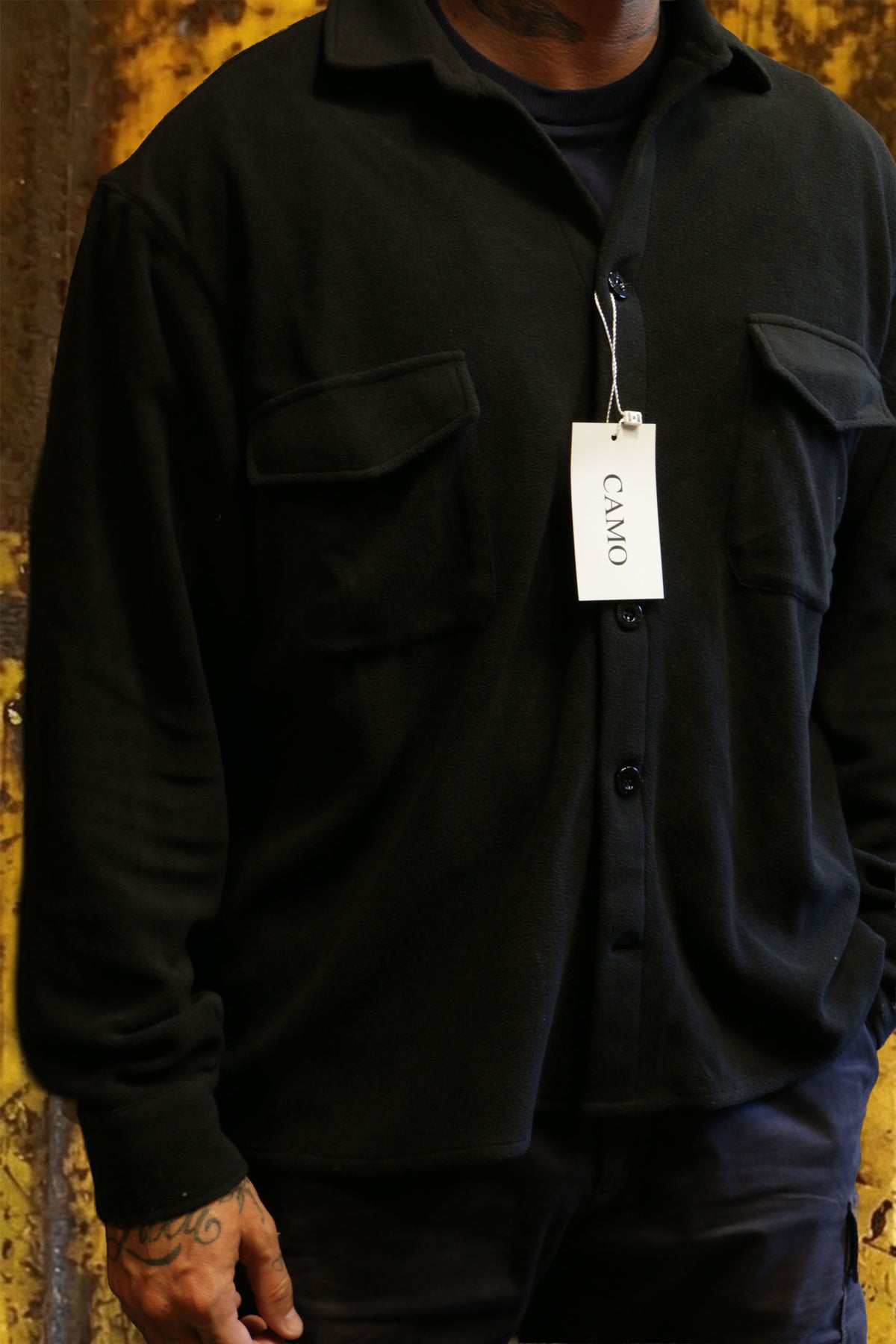 Camo Pile Camicia