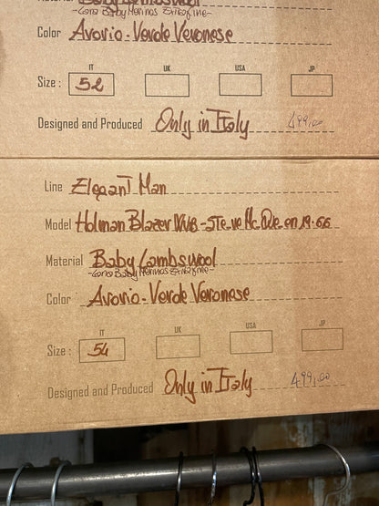 Holman blazer Steve McQueen