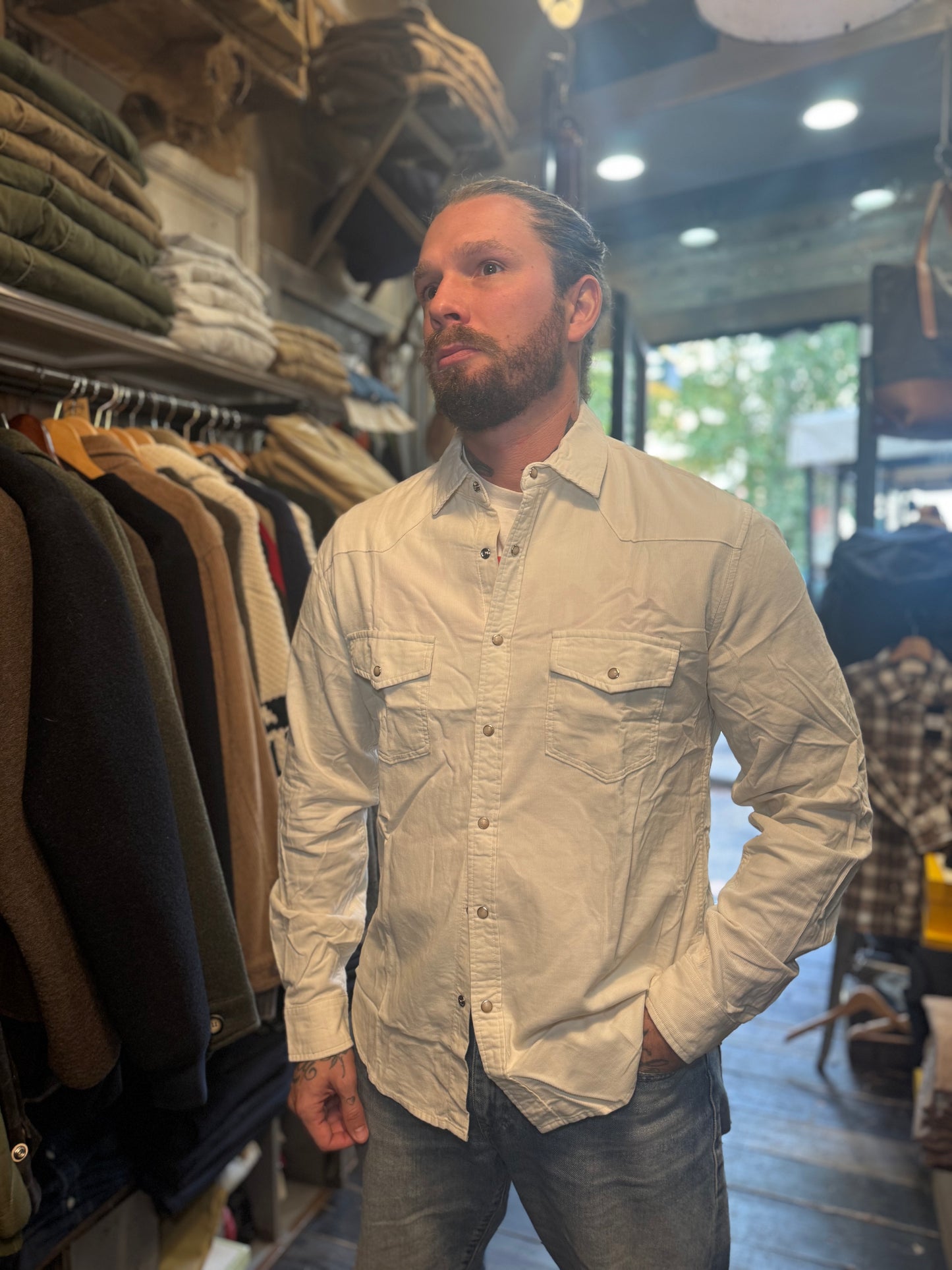 Western shirt velluto Chancellor