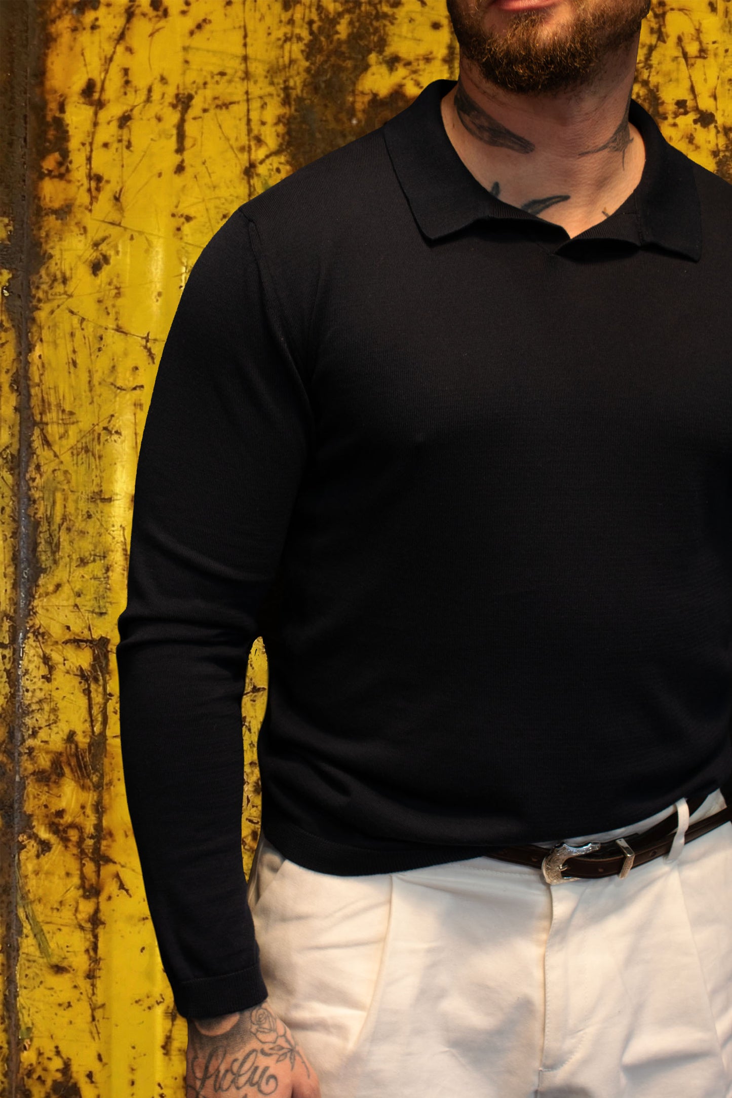 Maglia a Polo finezza 14