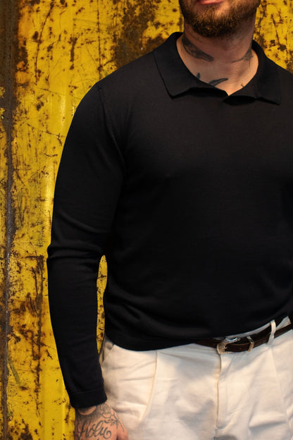 Maglia a Polo finezza 14