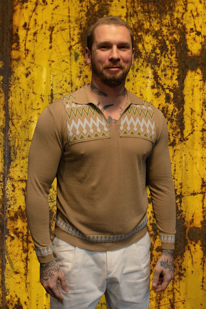 Maglia a polo 2 colori ‘’The Duke’’