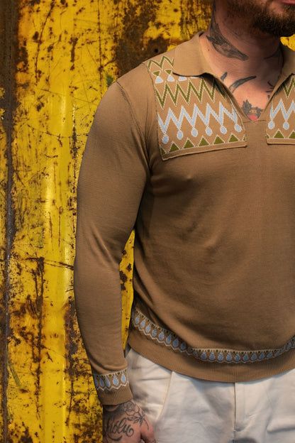Maglia a polo 2 colori ‘’The Duke’’