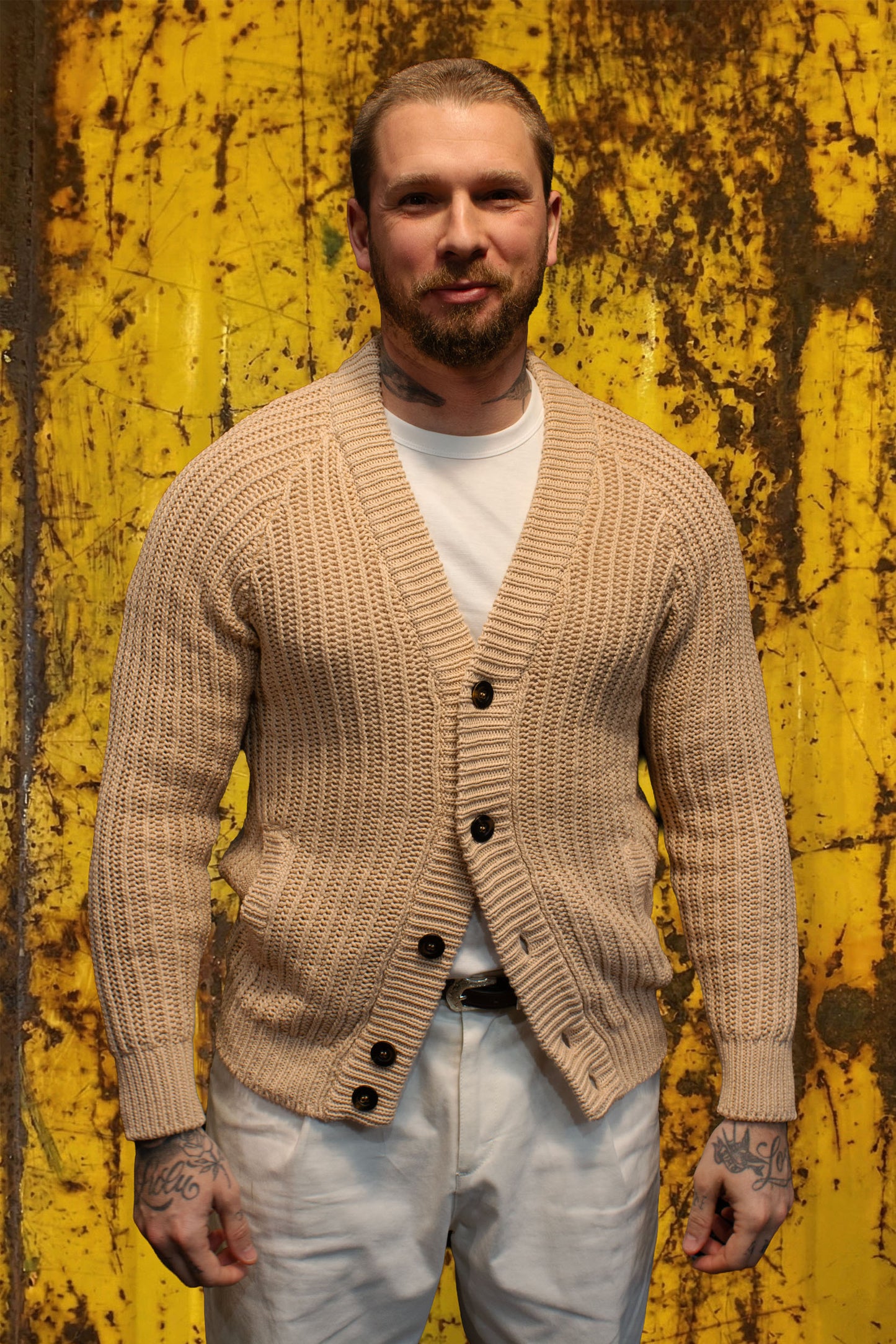 Cardigan scollo a V (2 colori)
