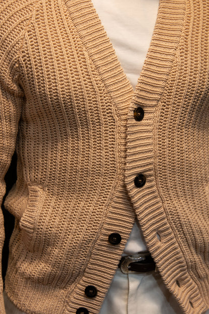 Cardigan scollo a V (2 colori)