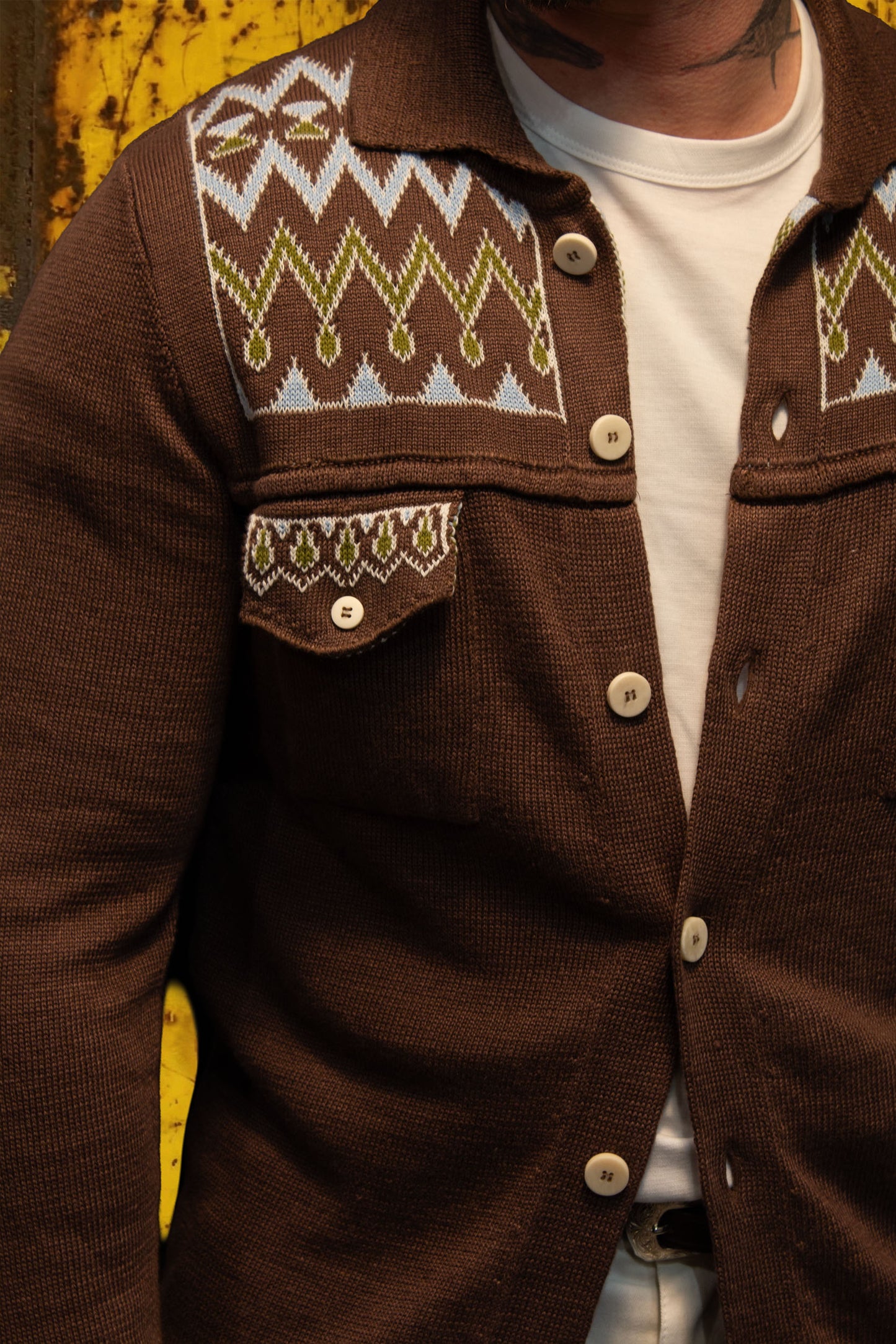 Camicia in canapa Coleman
