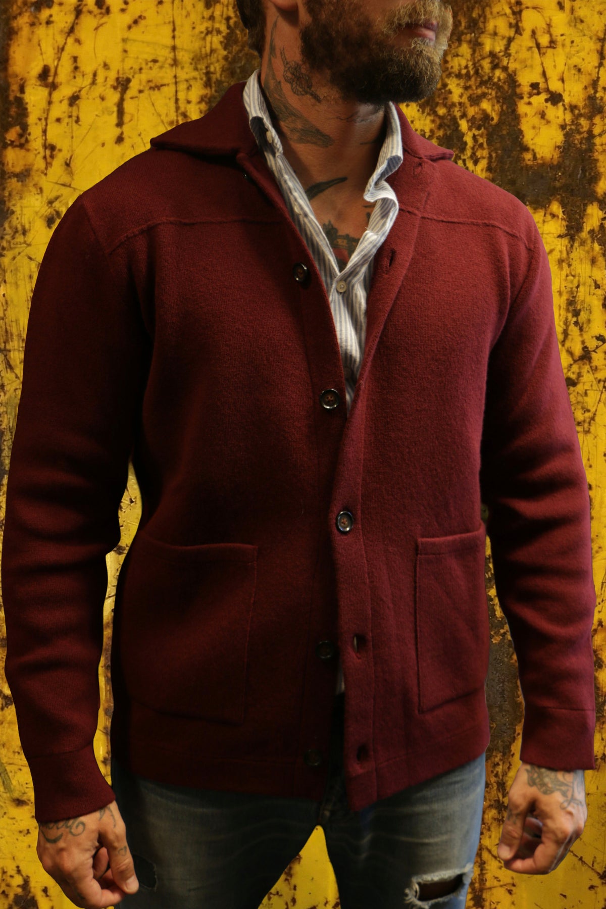 Gallia cardigan camicia