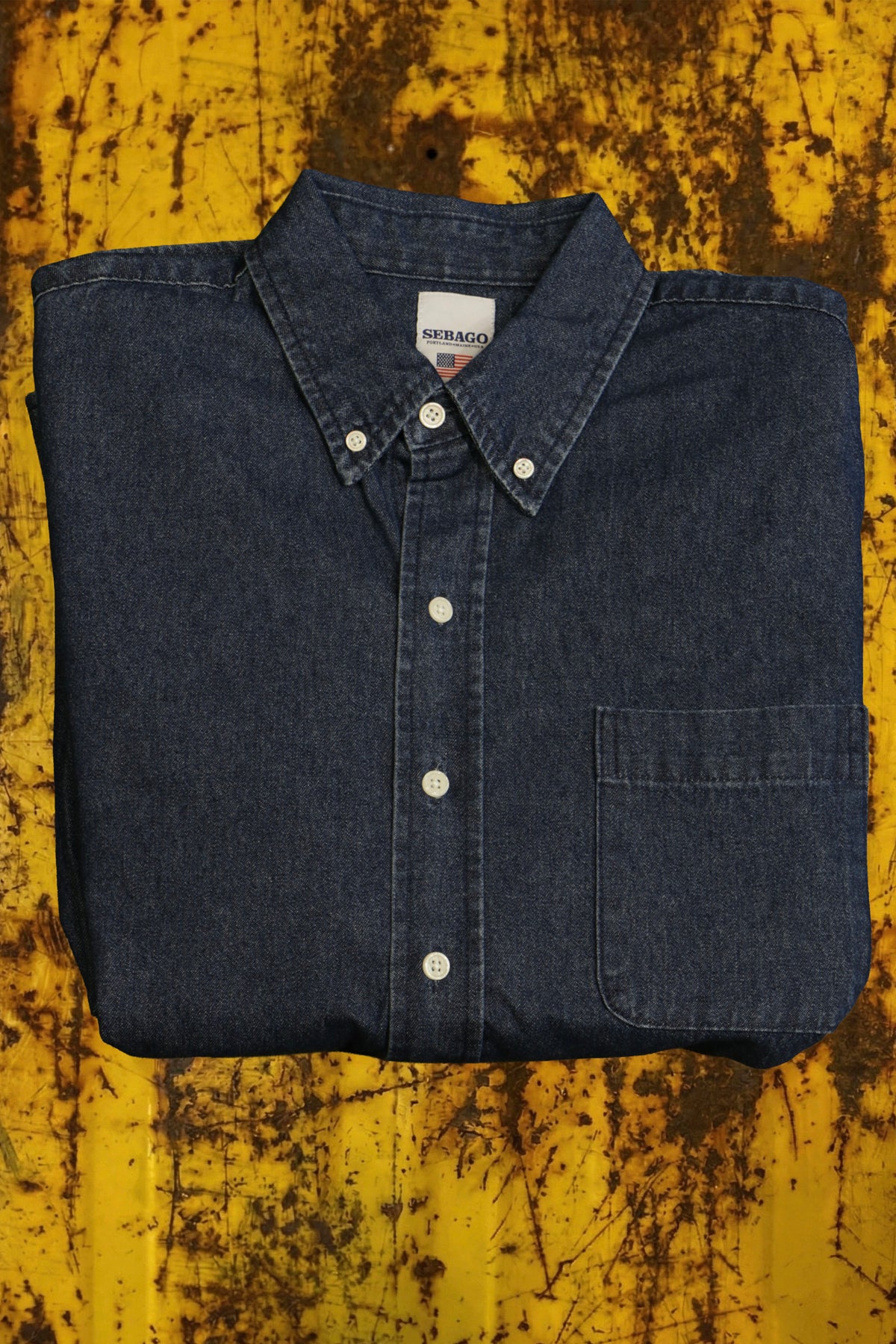 Sebago camicia denim