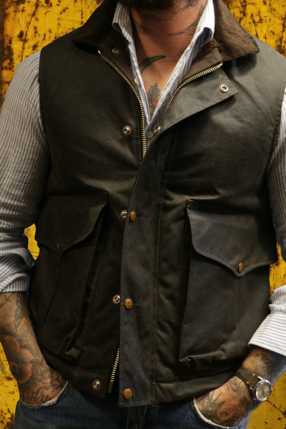 Lined Alligator Vest Manifattura Ceccarelli