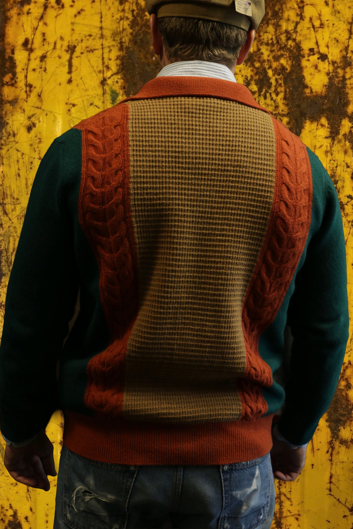 Gallia cardigan maglione ricamata