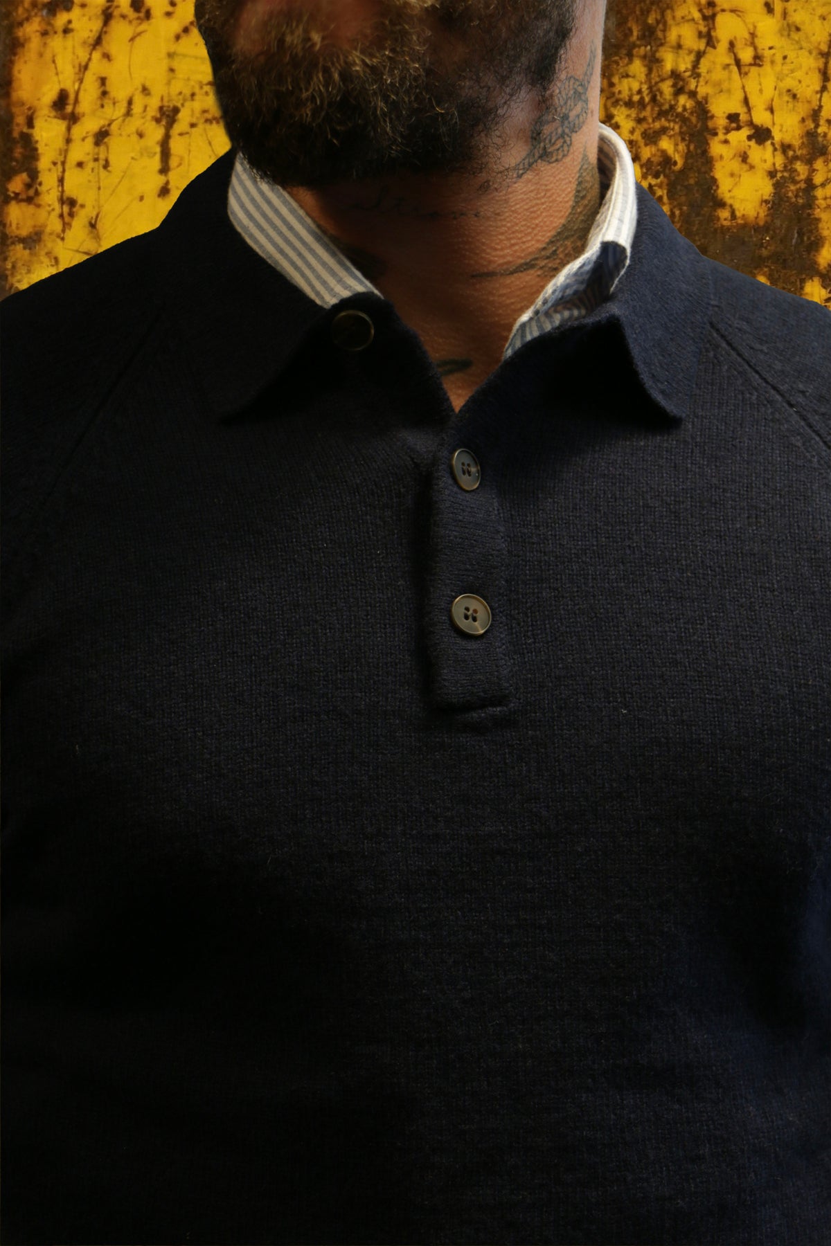 Impure maglione 3 bottoni