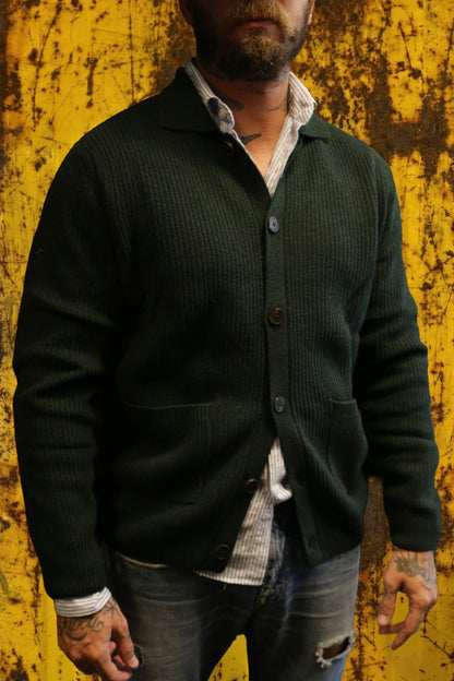 Impure cardigan rigato