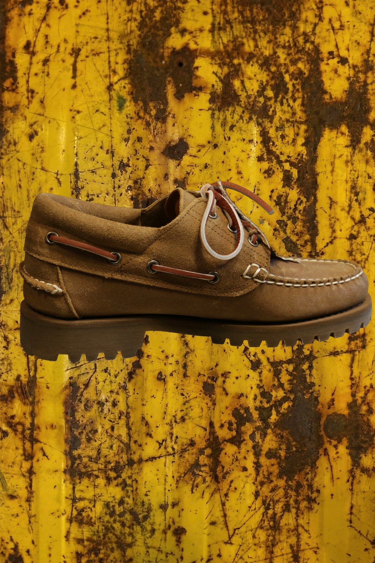 sebago camoscio beige