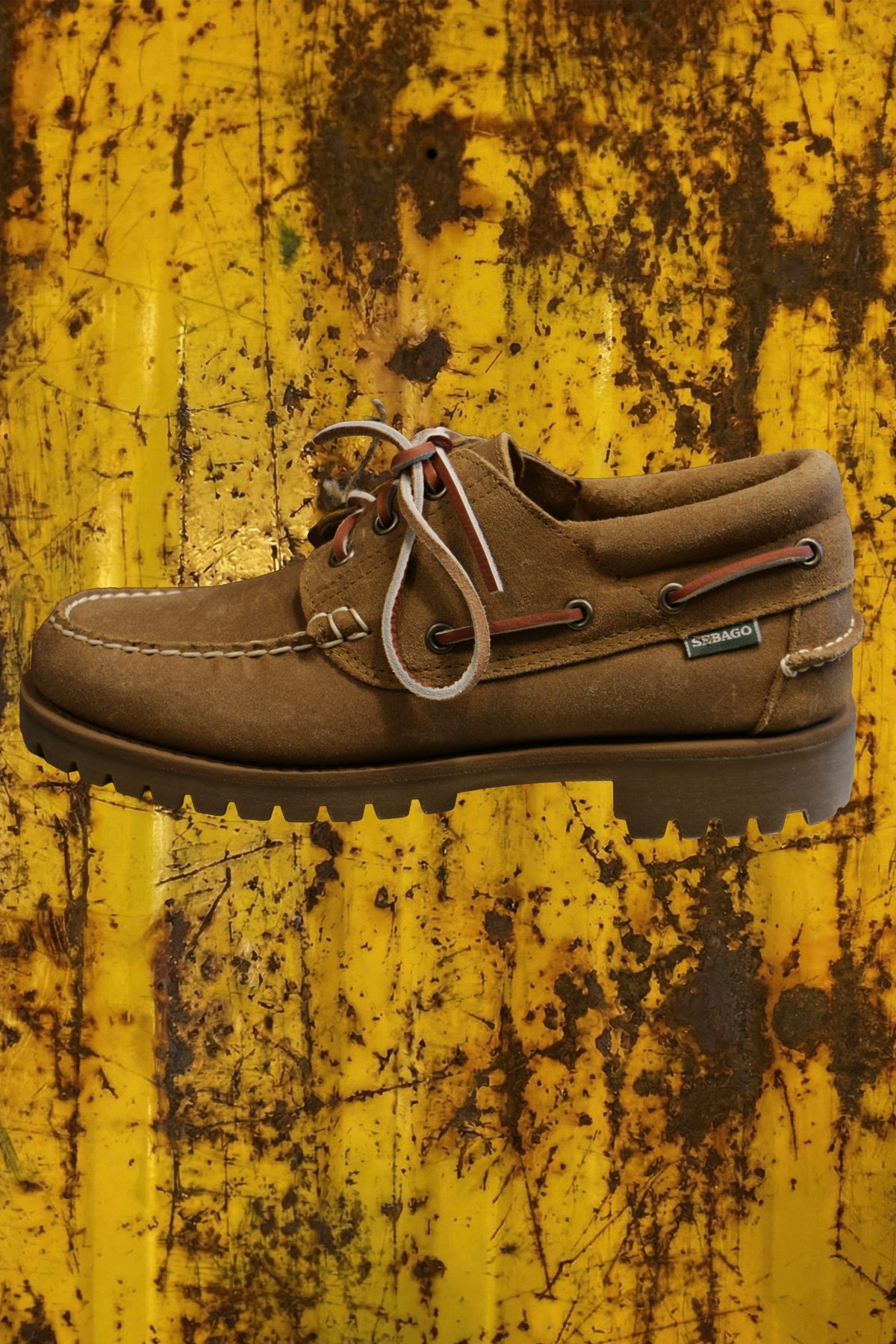 sebago camoscio beige