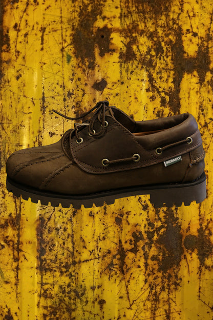 Sebago marrone scuro basse