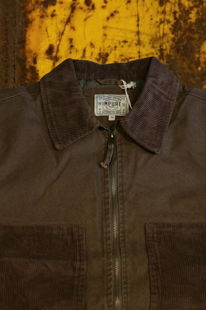 Impure giacca tasche velluto