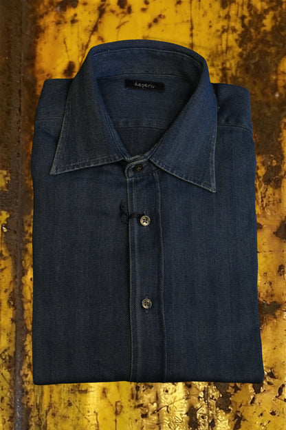 Deperlu denim righe