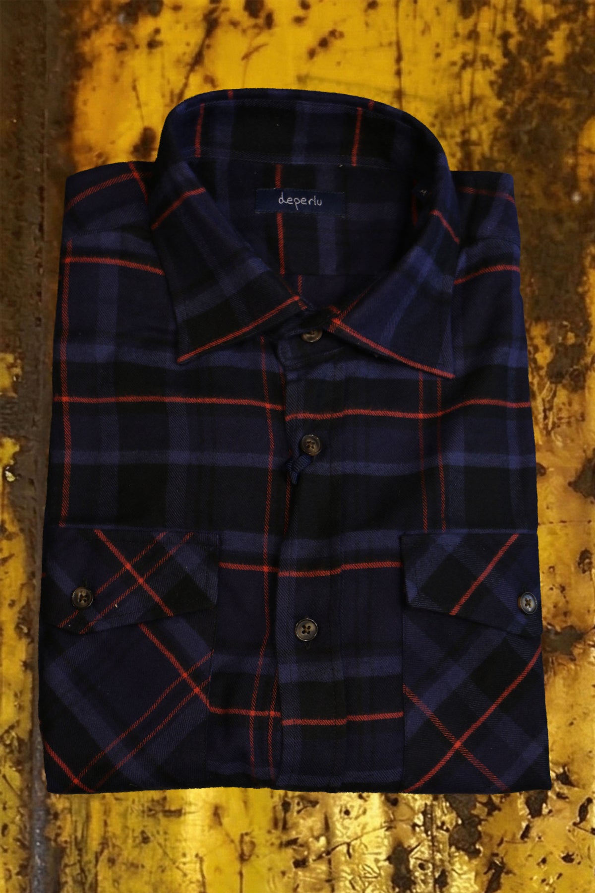 Deperlu flanella check