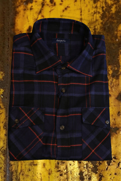 Deperlu flanella check