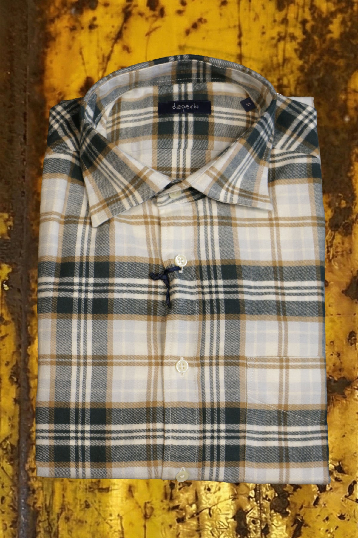 Deperlu flanella check