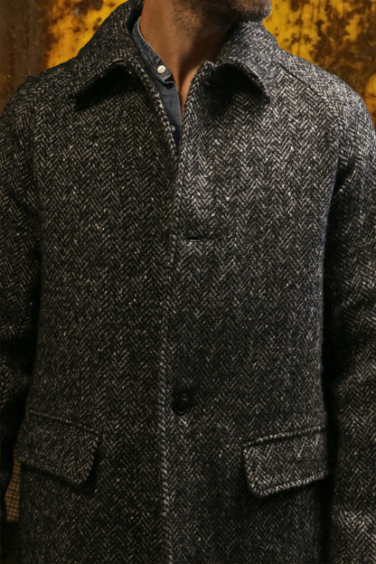 Sebago cappotto bingham mohair unisex