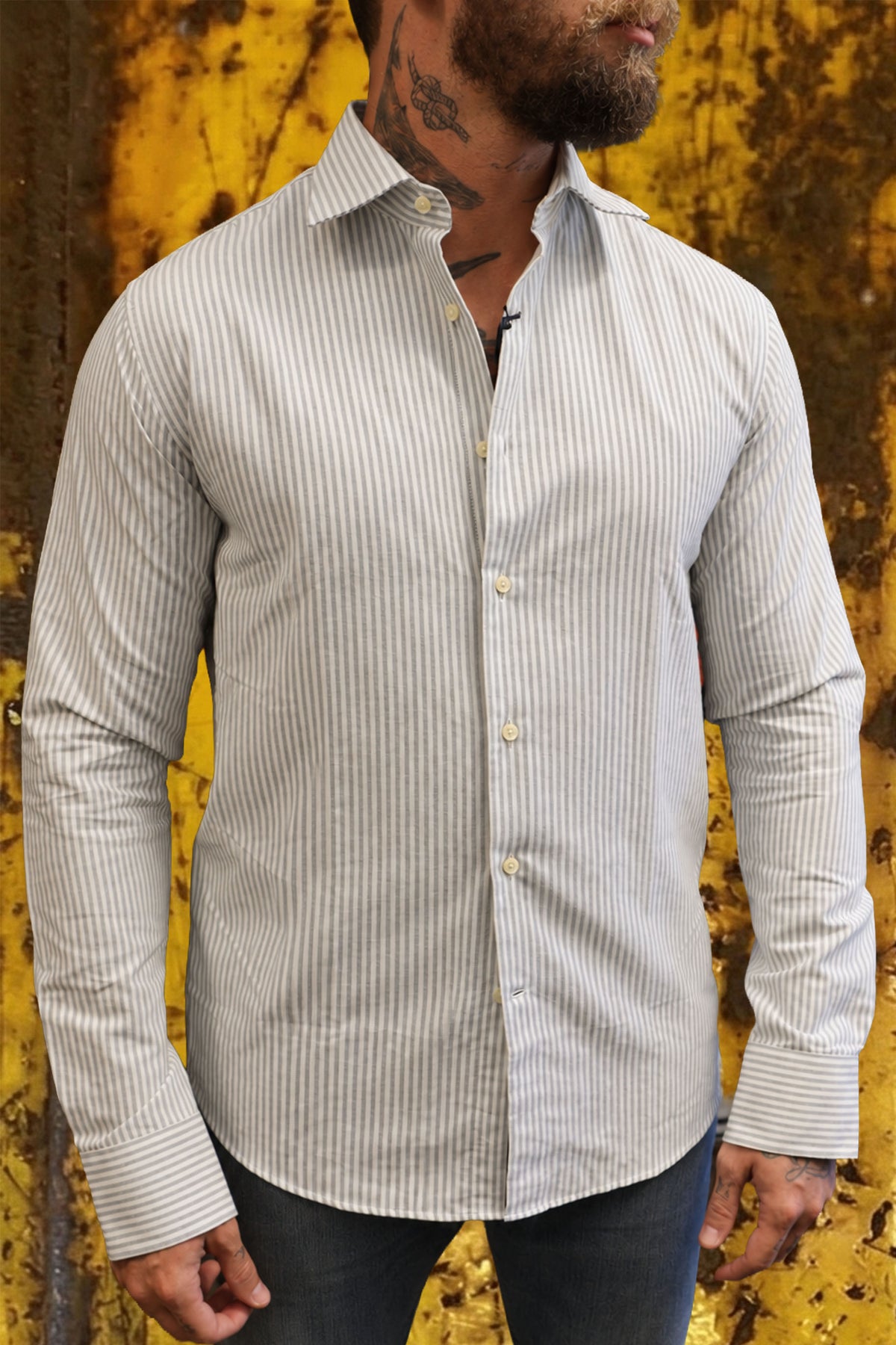 Deperlu camicia rigata